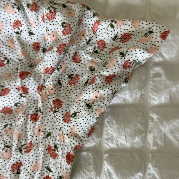 RVCA once more floral button down mini dress - Picture 7 of 10